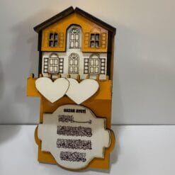 Nazar Ayeti Magnet – Hediyelik Ev Şeklinde Dekoratif Dua Magneti